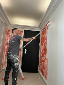 Peinture couloir Brest